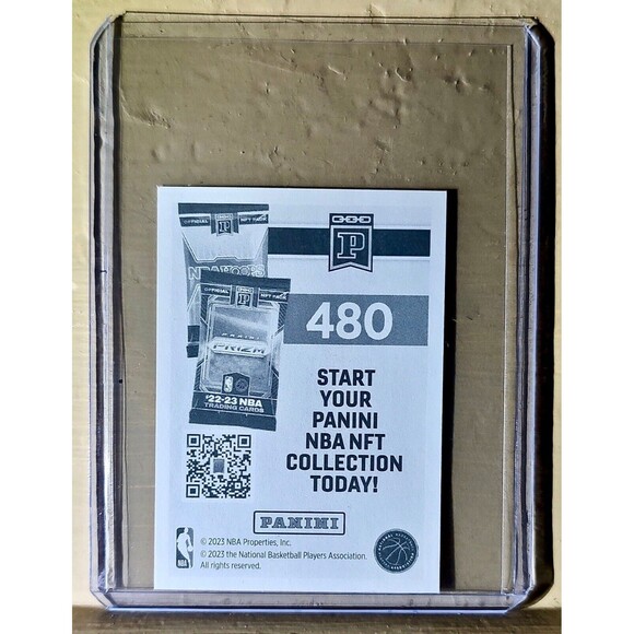 2023-24 Lauri Markkanen Panini NBA Basketball #480 Sticker Utah Jazz - Picture 2 of 2